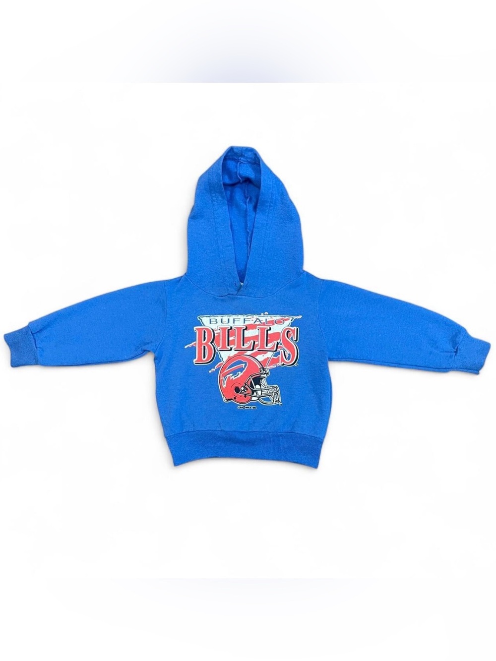 Vintage 1992 Buffalo Bills Cutler Sports Apparel Kid’s Unisex Hoodie Size 2T
